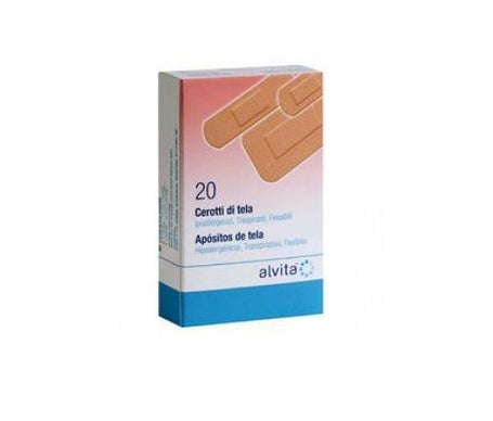 Alvita apósito adhesivo color carne 20uds