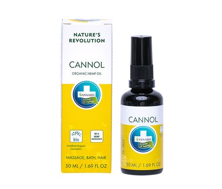 Annabis Cannol Aceite de Cáñamo Natural 50ml