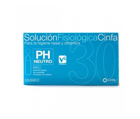 Cinfa solución fisiológica 30uds