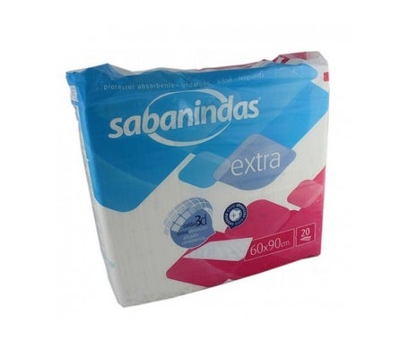 Sabanindas salvacamas Extra 60x90cm 20uds