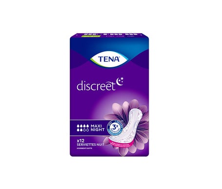 Tena Discreet Maxi Night Compresas 12uds