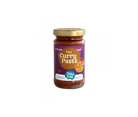 Terrasana Pasta de Curry Roja Tailandesa 120g