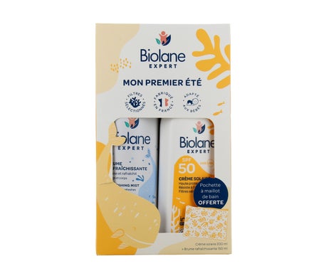 Biolane Expert Crème Solaire SPF50 200ml + Brume Rafraîchissante 150ml