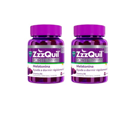 Zzzquil Forte Natura Gummies Frutos del Bosque 2x30uds