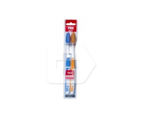 PHB Plus Cepillo Dental Medio Adulto 2uds