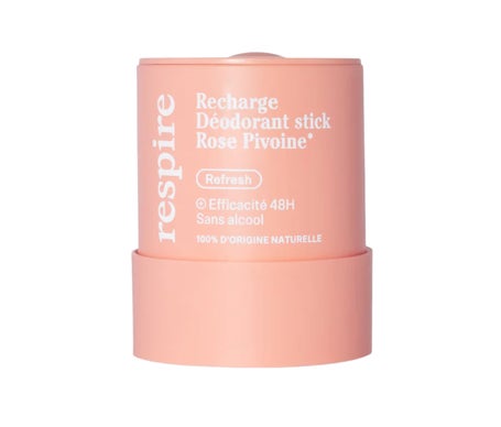 Respire Recarga Desodorante Stick Rosa Peonía 48h 50 g