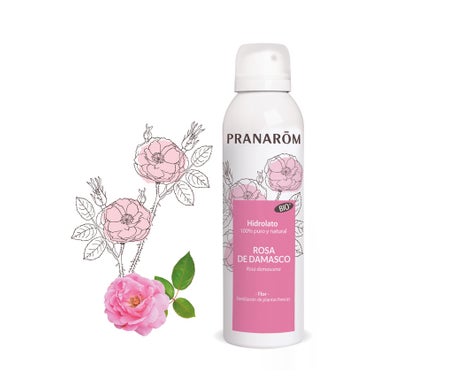 Pranarôm Hidrolato Rosa de Damasco BIO Spray 150ml