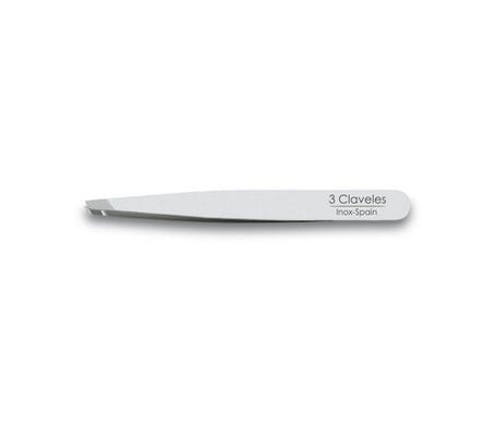 3 Claveles pinza sesgada Inox 10cm 1ud