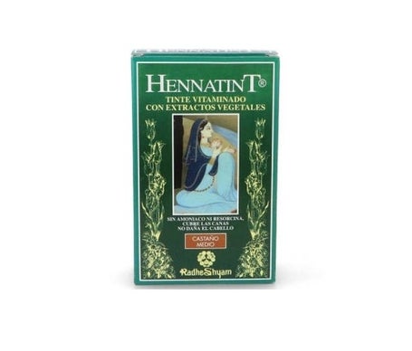 Radhe Shyam Hennatint Castaño Medio 60ml