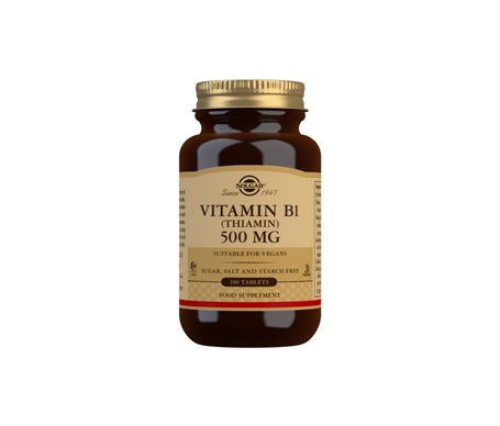 Solgar Vitamina B1 Tiamina 500mg 100comp | Natural Doctor