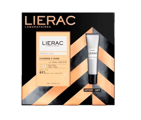 Lierac Cofre Protocolo Brillo Serum Vitamina C + Diopti Ojeras