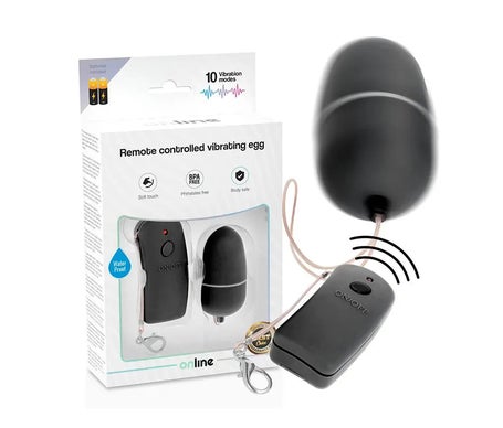 Online Vibrador Huevo Negro 1ud