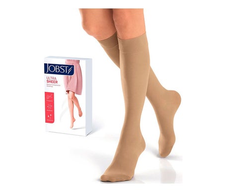 Jobst CCL1 Medias Ultra Sheer Caramelo Talla 4 1 Par