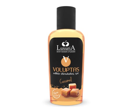 Luxuria Voluptas Gel Masaje Comestible Efecto Calor Caramelo 100ml
