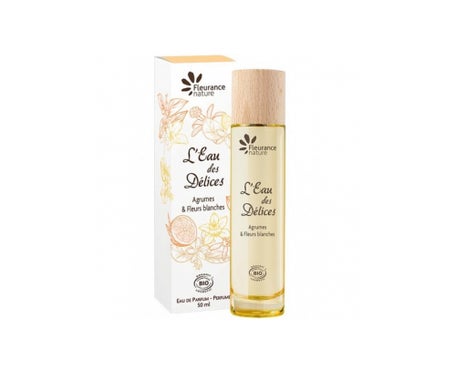 'Fleurance Nature Parfum L''Eau Des Delices Bio Agrumes Et Fleurs Blanches 50ml'