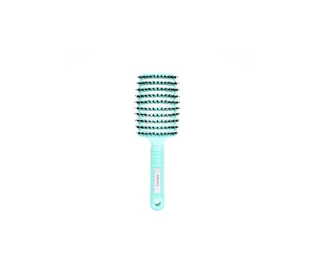 Bifull Cepillo Esqueleto Pelo Jabalí y Nylon Total Brush Verde Mint 1ud