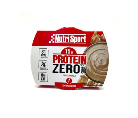 NutriSport Protein Zero Sugar Pudding Caramelo 135g