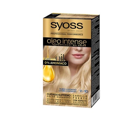 Syoss Oleo Intense N°9.10 Rubio Luminoso Pack 5uds