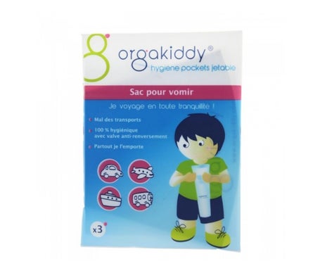 Orgakiddy Vómito Bolsa 3 Bolsas