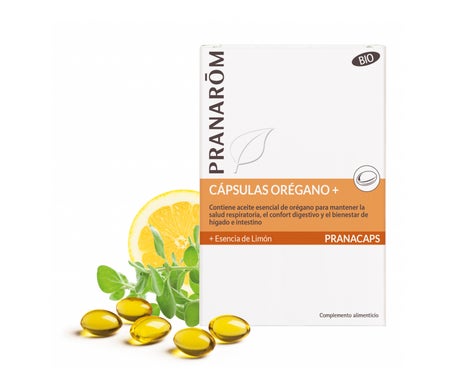 Pranarôm Cápsulas Orégano+ BIO 30caps