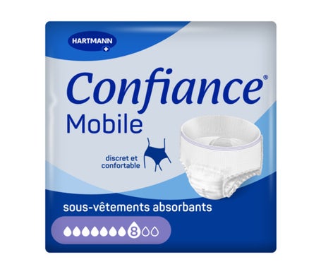 Confiance Mobile Slip Absorbente 8 T-M 14uds