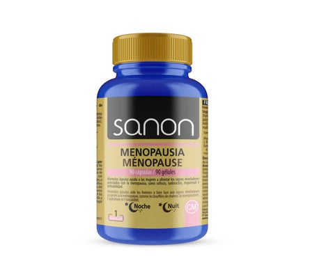 Sanon Menopausia Noche 90 cápsulas