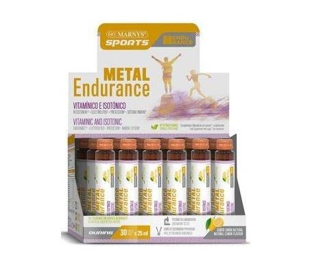 Marnys Sports Endurance Metal Endurance 30x25ml | Natural Doctor
