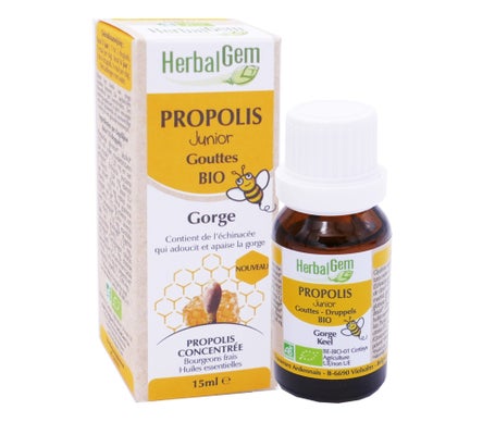 Herbalgem Propóleo Orgánico Junior Large Spectrum Drops 15Ml
