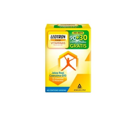Leotron Pack Energia Vitaminas Jalea Real Q10 90+30caps