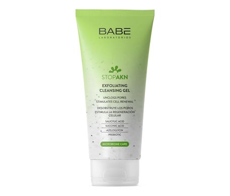 Babe Stop Akn Gel Limpiador Exfoliante 200 ml