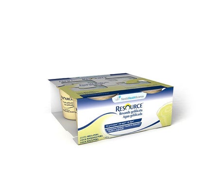 Nestlé Resource Bebida en Gelatina de Manzana y Pera 4x125g