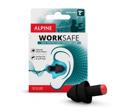 Alpine WorkSafe Tapones para los Oídos 2uds