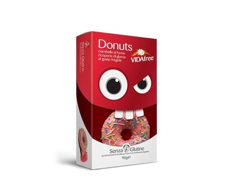 VIDAfree Donuts Fresa Sin Gluten 90g | Natural Doctor