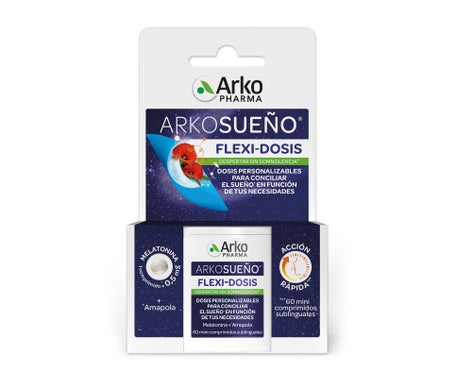 Arkopharma Arkosueño Flexi-Dosis Sublingual 60comp