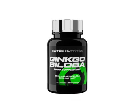 Scitec Nutrition Ginkgo Biloba 100 Tabletas