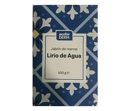 Acofar Jabón De Manos En Pastilla Acofarderm Lirio De Agua 100g