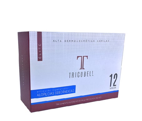 Tricobell Elite Ampollas Anticaida Alopecias Seborreicas 12 Unid