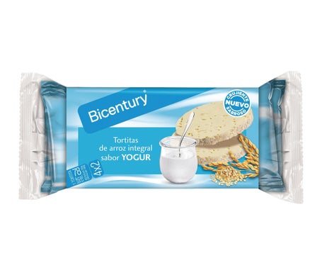Bicentury Tortitas Arroz Integral Yogurt 130g