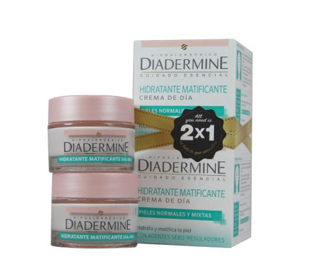 Diadermine Crema Hidratante Matificante Dia Pnm 2x50ml