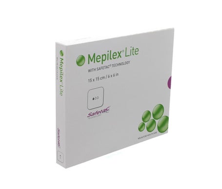 Mepilex Lite Apósito 15x15cm 3uds