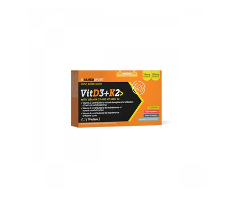 Named Sport Vit D3 + K2 30 perlas