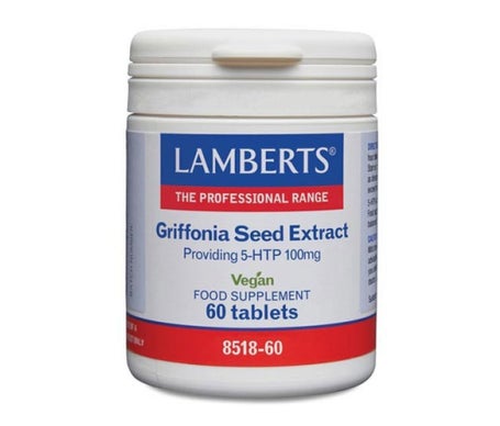 Lamberts Extracto de Semillas de Grifonnia 5-HTP 100mg 60comp