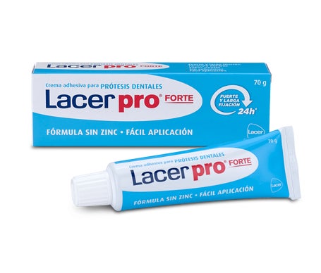 Lacer LacerPro Forte Crema Adhesiva para Prótesis Dentales 70g