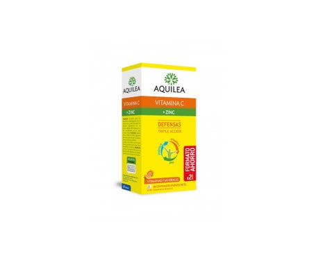 Aquilea Vitamina C + Zinc 28Comp Efervescentes