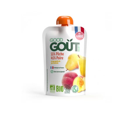 Good Gout Pera Durazno 120g