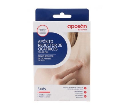 Aposán Apósitos Reductores de Cicatrices 5x7,2cm 5uds