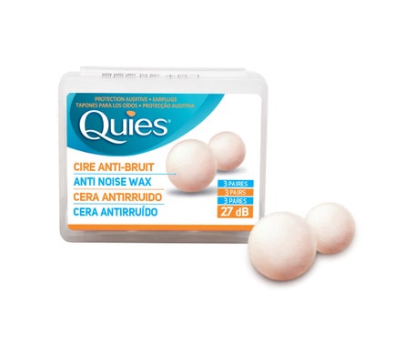 Quies Tapones de Cera Antirruido 6uds