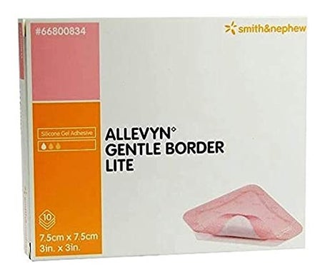 Allevyn Gentle Border Lite Apósitos 15x15cm 10uds