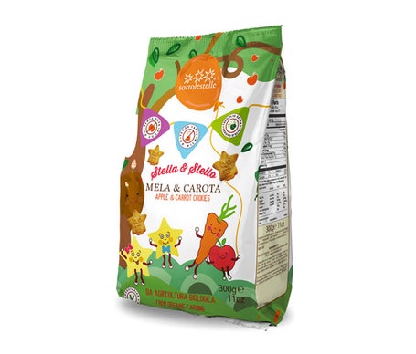 Sottolestelle Galletas Estrellas Manzana Zanahoria 300g