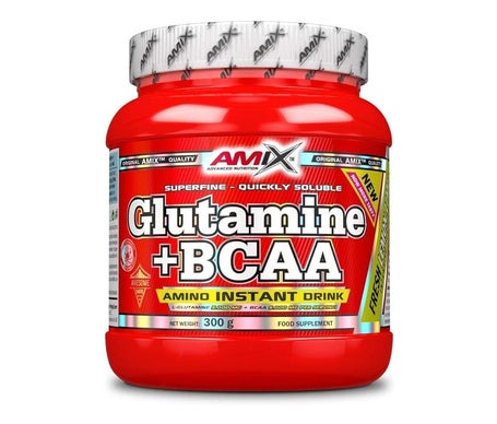 Amix Glutamine+BCAA Lima Limón 300g | Natural Doctor